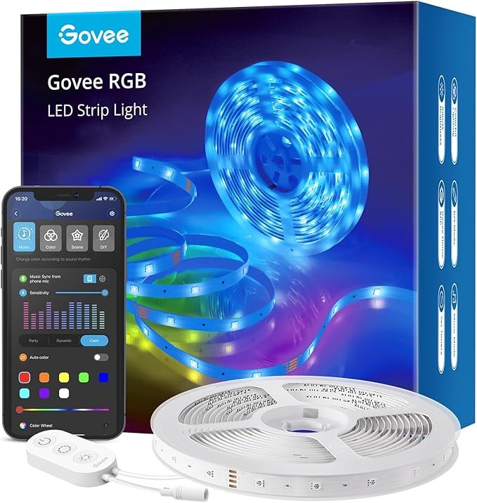 Govee Smart LED Strip Lights for Bedroom