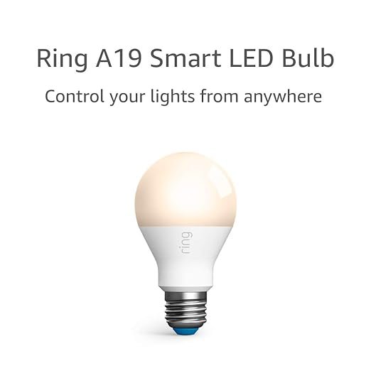 Ring Smart Floodlight Bulb for Outdoor Security